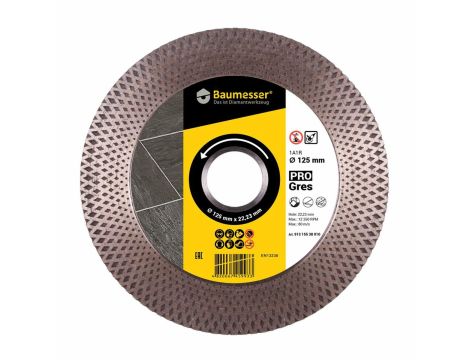 DISTAR TARCZA DIAMENTOWA 125mm x 2,0mm x 22,23mm PRO GRES