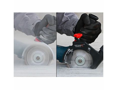 DISTAR PRZYSTAWKA ODSYSAJĄCA DO SZLIFIERKI KĄTOWEJ AIRDUSTER 115mm-125mm - 3