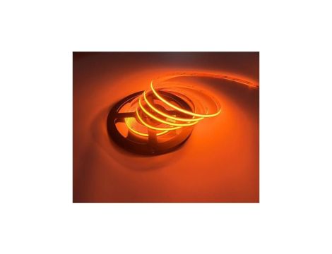 Taśma LED COB 480LED 9W/m POMARAŃCZOWA IP20 /5m/ PREMIUM