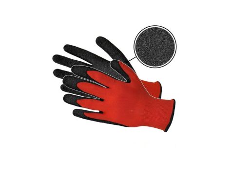 Rękawice Robocze Lateksowe Rtela o Chropowatej Strukturze Rozmiar 8 - M . Bardzo Wytrzymałe!