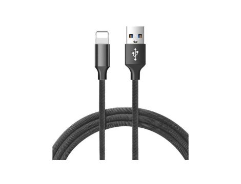 Kabel USB - Lightning szary 1,5m VA0005 VAYOX