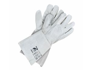 RĘKAWICE SPAWALNICZE 35cm WYKONANE ZE