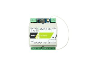 Moduł komunikacyjny LTE 4G/2G, 12VDC, 8wejść, 4 wyjścia, 1000 użytkowników, obudowa 4M, MultiLTE-RF-D4M
