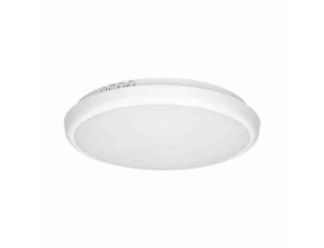 ORNO PLAFON CERS LED 16W, BIAŁY, PC, IP65 CZUJ.MIKROF