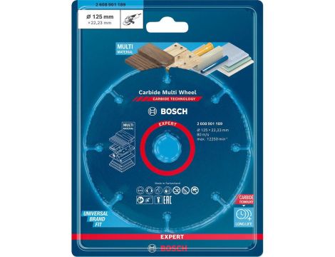 BOSCH TARCZA UNIWERSALNA 125mm DREWNO,PLASTIK,GIPS EXPERT CMW 2608901189