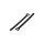 Opaska kablowa wielokrotnego użytku z rzepem czarna 150x12mm 5szt / 18208
