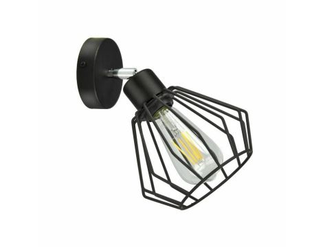 ORNO KINKIET WAYA 1P MAX. 60W E27 CZARNA