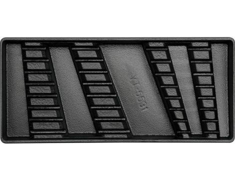 WKŁADKA DO SZUFLADY KLUCZE PŁ-OCZ 6-21MM 16 CZĘŚCI PUSTA