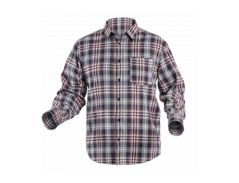 HOGERT KOSZULA ROBOCZA ILLER GRANATOWO-CZERWONA ROZM.L