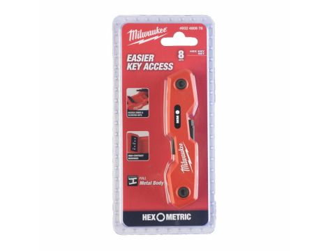MILWAUKEE KLUCZ IMBUS ZESTAW SKŁADANY 8szt.
