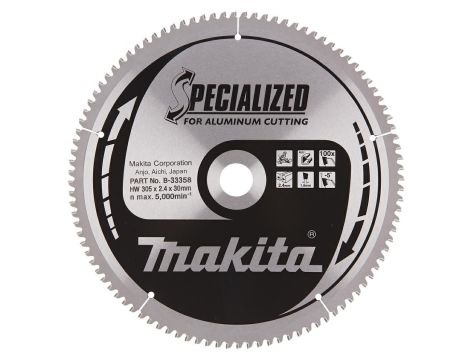 MAKITA PIŁA TARCZOWA  305x30x100z SPECJALIZED ALUMINIUM