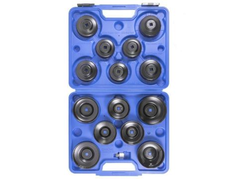 ROCKFORCE KLUCZE NASADOWE DO FILTRÓW OLEJU 15el.