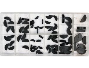 KLINY PÓŁOKRĄGŁE CZUŁENKOWE 80SZT. MIX ROZMIARÓW