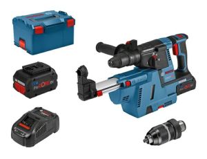 BOSCH MŁOT SDS+ GBH 18V-26 F 2xPC5,5Ah 2,6J +ODSYS. GDE 18V-16 061191000G