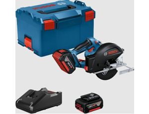 BOSCH PILARKA TARCZOWA DO METALU GKM 18V-50 2x5,0Ah 136mm LB 06016'8002