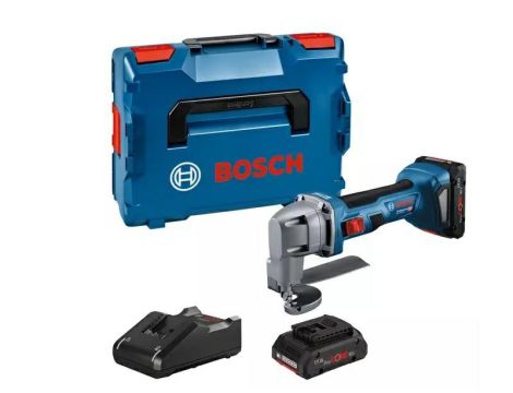 BOSCH NOŻYCE DO BLACHY GSC 18V-16 E 2xPC4,0Ah LB 0601926301