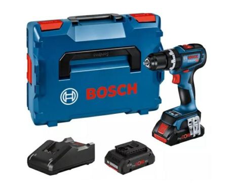 BOSCH WKRĘTARKA UDAROWA GSB 18V-90 C 2xPC4,0Ah 64/36Nm LB 06019K6104