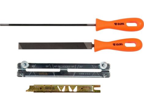 ZESTAW DO OSTRZENIA ŁAŃCUCHA 4.0MM 4SZT