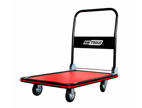 AWTOOLS WÓZEK MAGAZYNOWY 4-KOŁOWY 300KG PLATFORMA 90x60cm