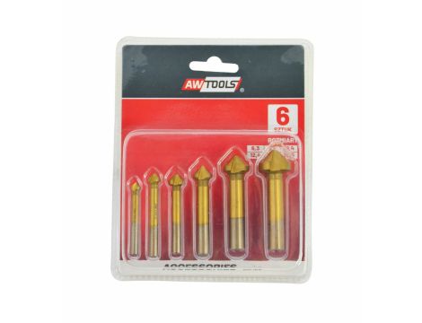 AWTOOLS POGŁĘBIACZ STOŻKOWY KPL. 6cz. 6,3-20,5