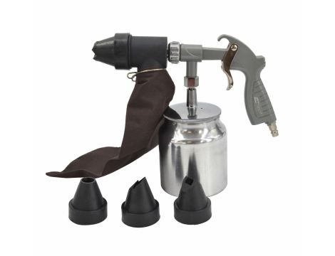 AWTOOLS PISTOLET DO PIASKOWANIA ZE ZBIORNIKIEM Z ODZYSKIEM