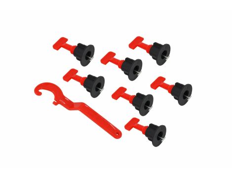 AWTOOLS SYSTEM POZIOMOWANIA PŁYTEK 50szt. + KLUCZ - 3