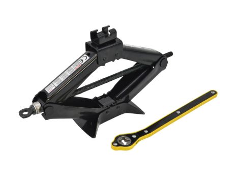 AWTOOLS PODNOŚNIK TRAPEZOWY 2000kg + KLUCZ GRZECHOTKOWY - 2