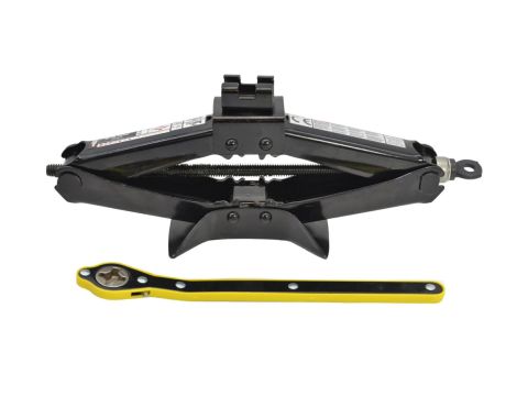 AWTOOLS PODNOŚNIK TRAPEZOWY 2000kg + KLUCZ GRZECHOTKOWY - 4