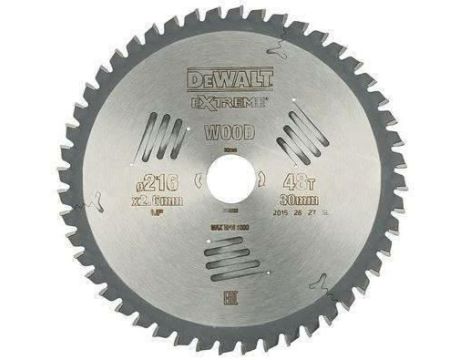 DEWALT PIŁA TARCZ.216x30mmx48z