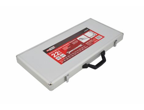 AWTOOLS KLUCZ PŁASKO-O.GRZ/PRZEG.KPL.22szt.6-32 WALIZKA - 4