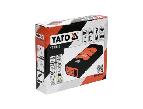 URZĄDZENIE ROZRUCHOWE POWER BANK 9000MAH