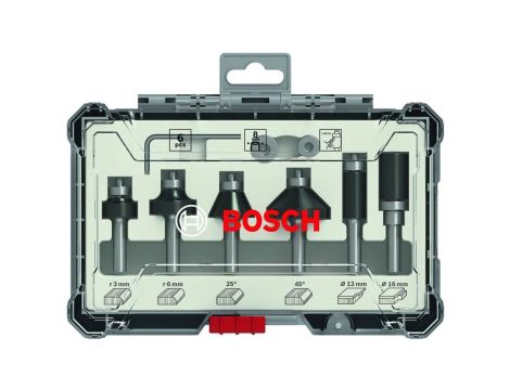 ZESTAW FREZÓW 6 SZT. TRIMiEDGING UCHWYT 8MM