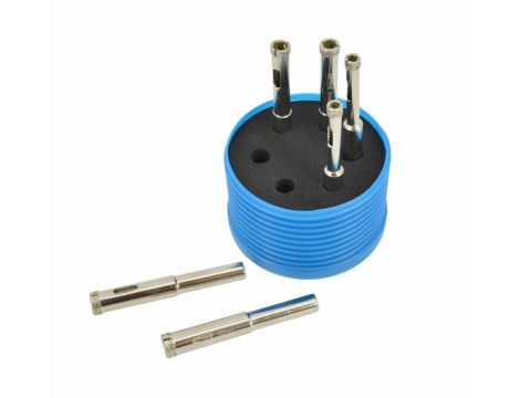 AWTOOLS ZESTAW KORON DO GRESU kpl.6szt. (2x6mm, 8, 10mm) DO PRACY NA SUCHO/MOKRO