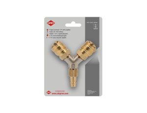 TRÓJNIK TYP Y 1/4 Z SZYBKOZŁĄCZAMI I WTYKIEM EURO