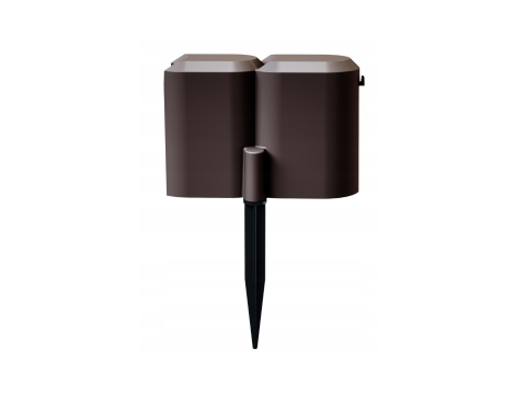 PROSPERPLAST PALISADA OGRODOWA SNAIL BRĄZ 1,9m