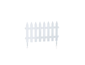 PROSPERPLAST PŁOTEK OGRODOWY 3,5m GARDEN CLASSIC BIAŁY