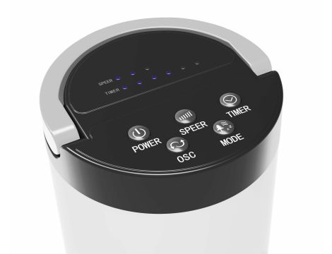 VOLTENO WENTYLATOR TUBA CZARNO-BIAŁY - 2