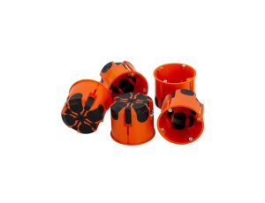 Puszka p/t fi:60 do nidy z wkrętami, głęboka, wiatroszczelna OP=110szt