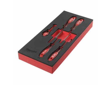 MILWAUKEE WKŁADKA PIANKOWA Z WKRĘTAKAMI 5szt.