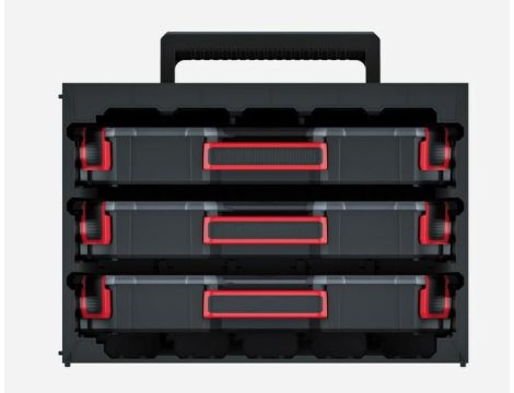 KISTENBERG WALIZKA NA ELEKTRONARZĘDZIA HEAVY WYPEŁNIENIE PIANKA 384 x 335 x 144