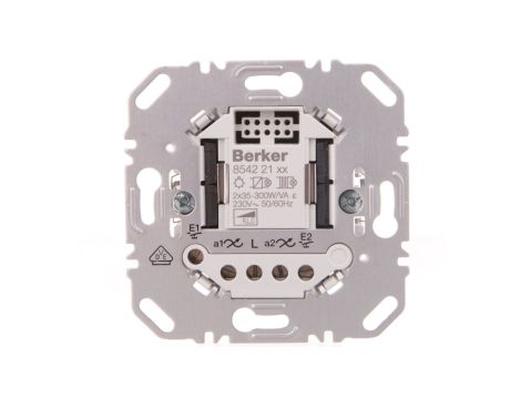 Ściemniacz uniwersalny przyciskowy 2-krotny biały 85422100