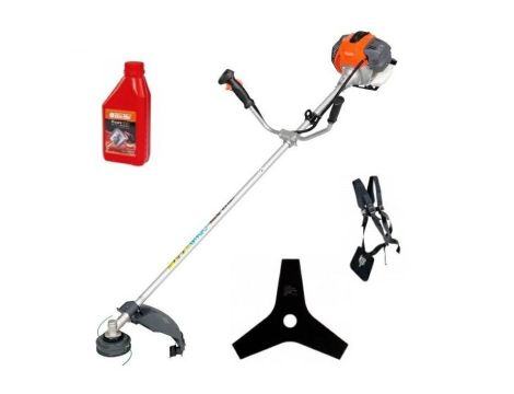 OLEO-MAC KOSA SPALINOWA ŻYŁKOWA  BCH400T + TARCZA