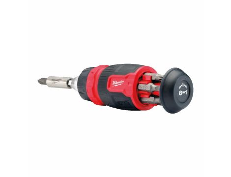 MILWAUKEE WKRĘTAK UNIWERSALNY Z GRZECHOTKĄ  8w1 %%% - 3
