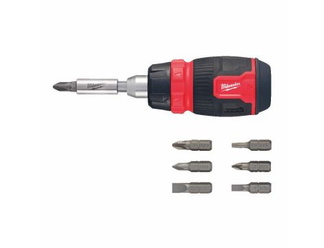 MILWAUKEE WKRĘTAK UNIWERSALNY Z GRZECHOTKĄ  8w1 %%% - 4