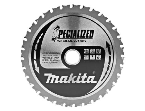 MAKITA PIŁA TARCZOWA  150x20x32z DO METALU