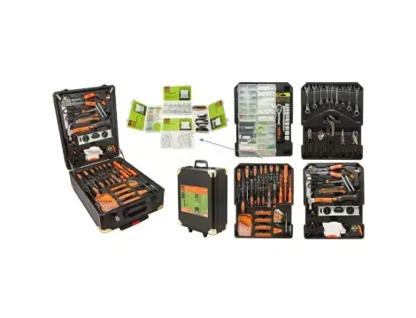 ZESTAW KLUCZY 1450el./WALIZKA NA KÓŁKACH /ISMA - 2