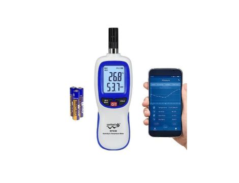 Higrometr WINTACT WT83B Bluetooth i aplikacja na sys. Android