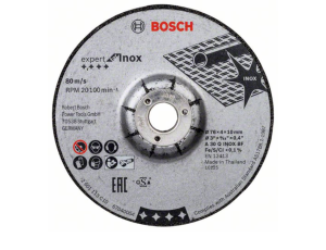 BOSCH TARCZA ŚCIERNA  76mm EXPERT FOR INOX 2608601705