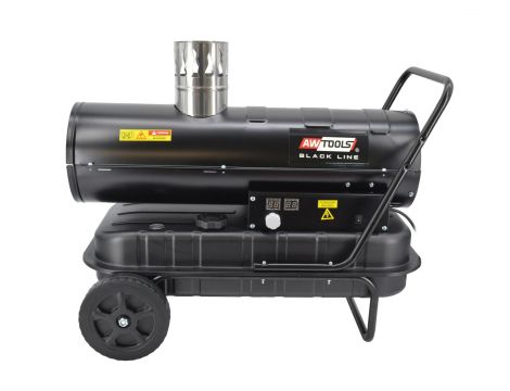 AW NAGRZEWNICA OLEJOWA 30KW HD30C  Z ODPROWADZENIEM SPALIN - 4