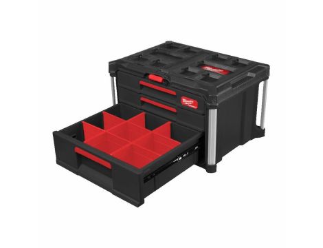 MILWAUKEE PACKOUT SKRZYNIA Z 3 SZUFLADAMI - 2